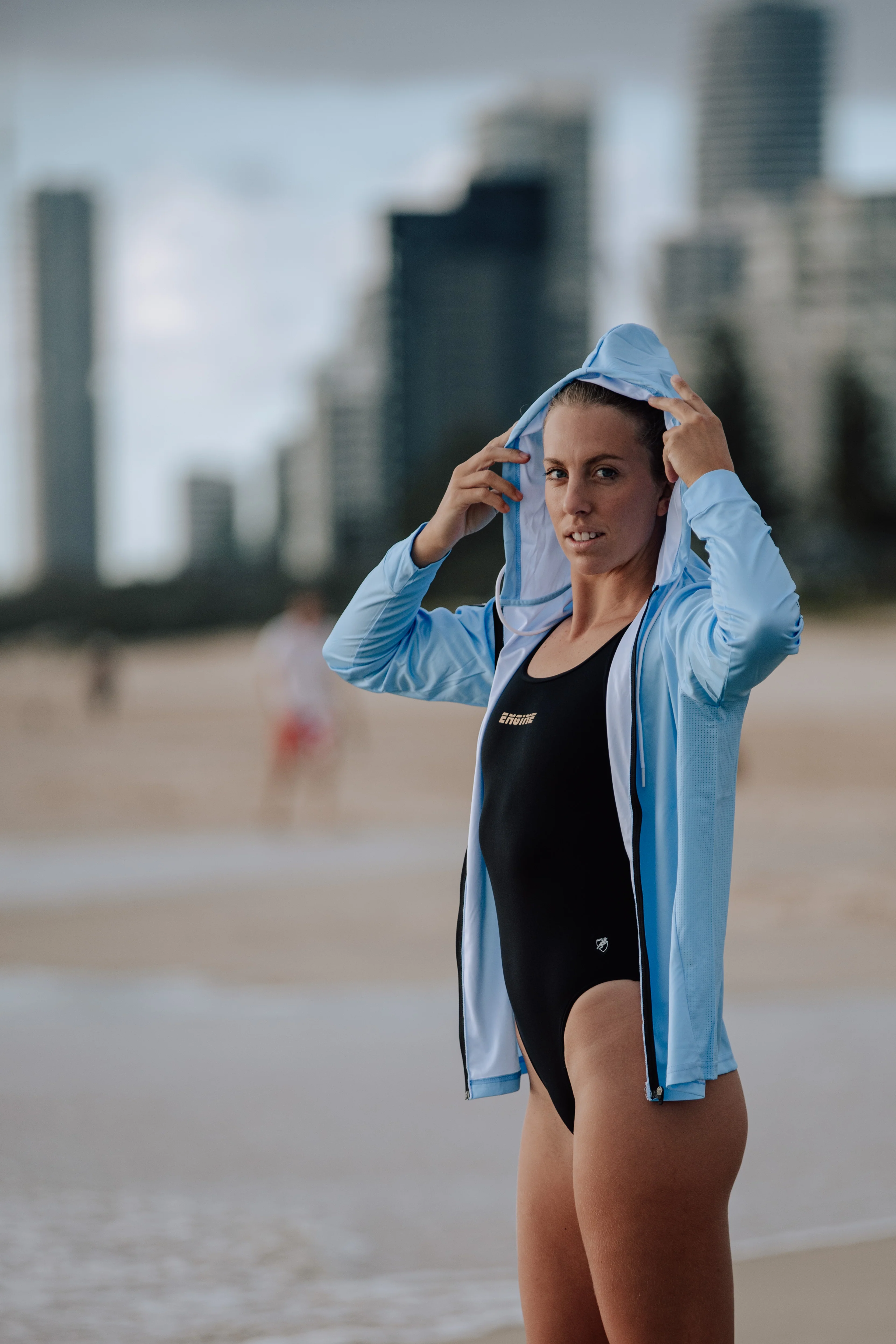 Hooded Long Sleeve Sun Protection Shirt - Image 8