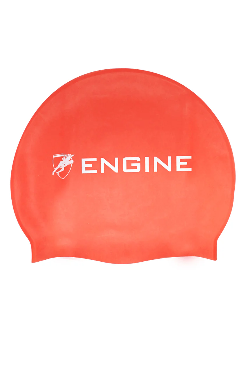 Silicone Swim Cap - Engine Logo - Image 8